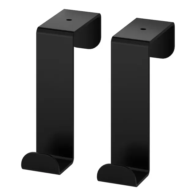 Set De 2 Ganchos Percheros De Puerta Organizador Ropa Toalla