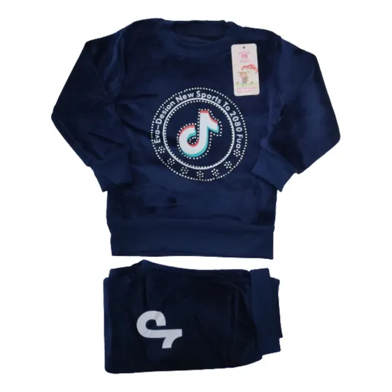 Conjunto De Niña Afelpado,. Conjunto Piel De Durazno Abrigo!