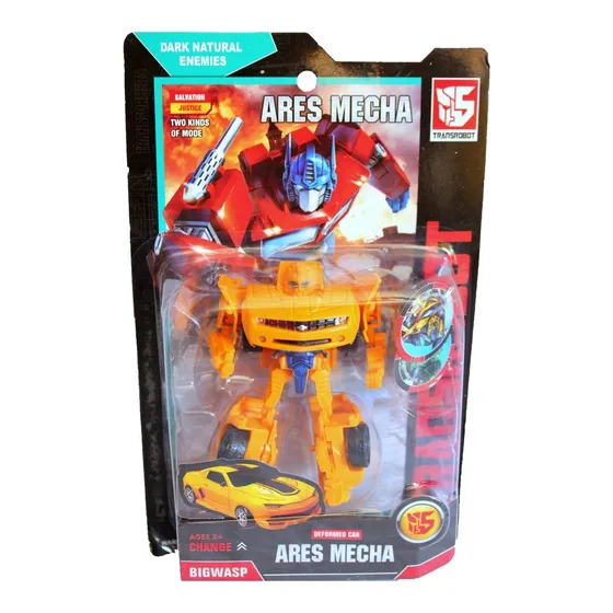 Muñeco Transformers Bumblebee Avion Transformable Juguete