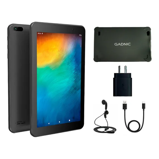 Tablet Gadnic 7 32gb Negro Y 3gb De Memoria Ram Bluetooth expansión SD