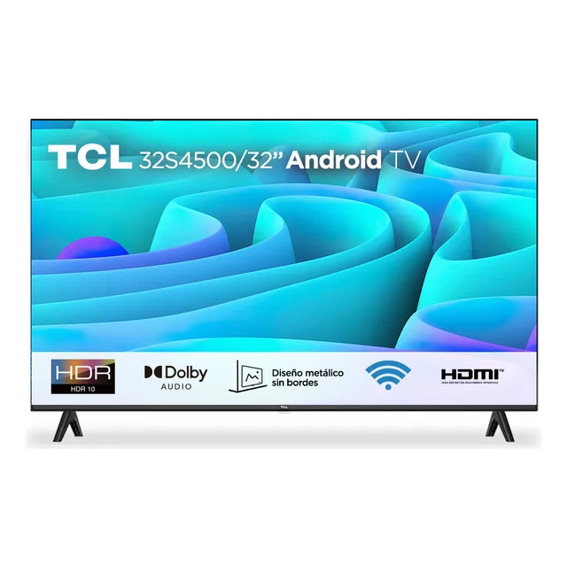 Televisor 32 Pulgadas Hd Led Android 11 Tv 32s4500 Tcl