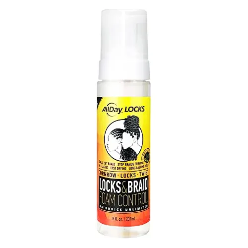 Allday Locks Braid Foam  Larga Mousse Para El Estilo X9wwg