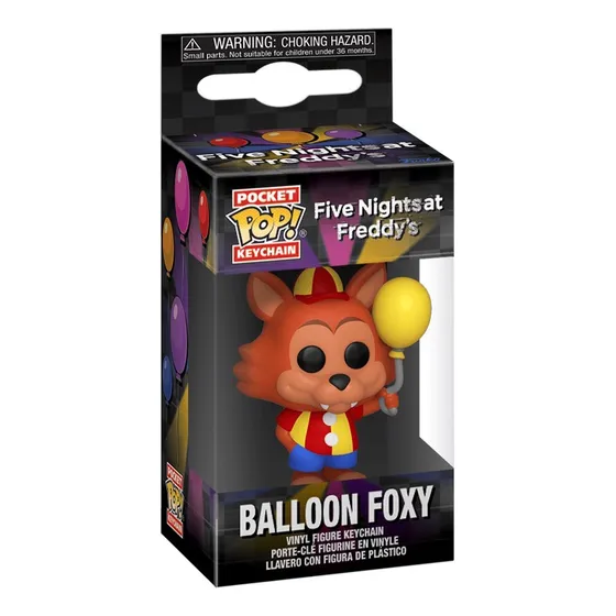 Llavero Keychain Balloon Foxy Five Nights At Freddys Fnaf