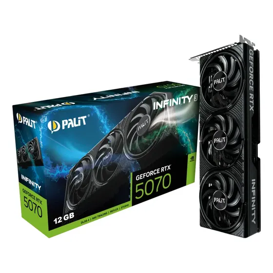 Placa de video Nvidia Palit Geforce RTX RTX 50 Infinity 3 12GB