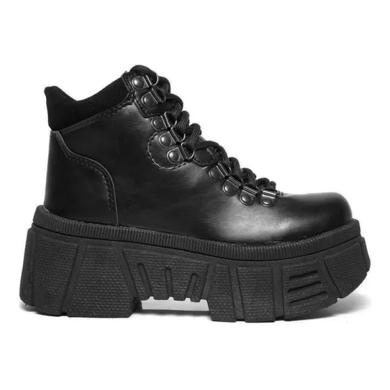 Borcego Bota Plataforma Elastico Mujer 130 Urbana Fiesta