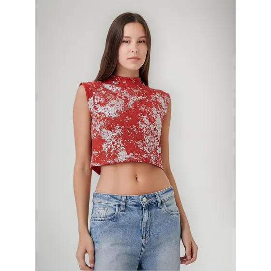 Top Dinnie Morley Estampada Colores 9741 Arizona