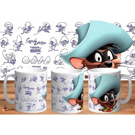 Taza De Ceramica Looney Tunes Speedy Gonzalez