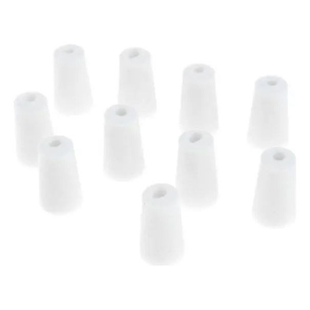 Cpj 2 X 10 Piezas Tapones Cónicos De Goma For Tubos De 15-19