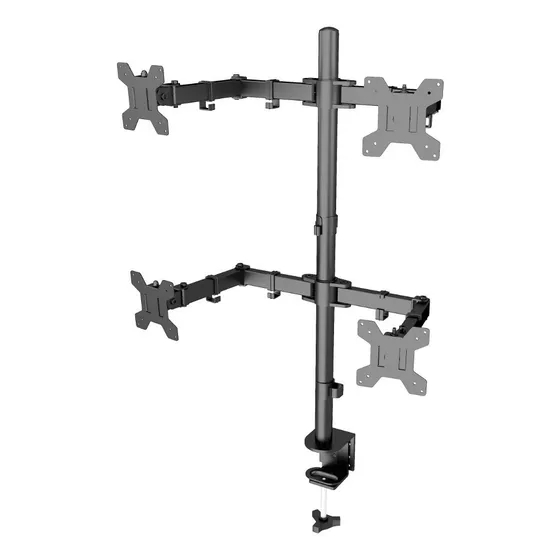 Soporte Brazo 4 Monitores Led Escritorio 13 A 27 Pulgadas