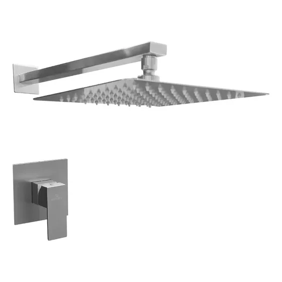 Set De Ducha Para Baño Vittoria, Ss9001, Acero Inoxidable