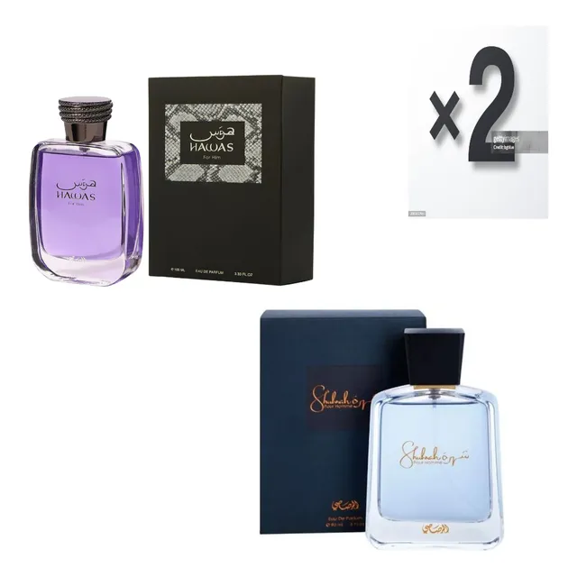 Perfume Hawas De Rasasi Y Shuhrah Rasasi