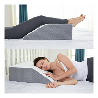Almohada Elevada Para Piernas Con Cuña De Cama Loeysu, Cuña Almohada Elevada Para Piernas Con Cuña De Cama Loeysu, Cuña