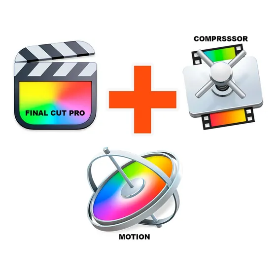 Final Cut + Compressor + Motion M1,m2,m3