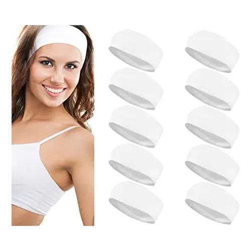 Styla Hair 10 Pack Stretch Headbands Wraps De Cabeza 1dk3o