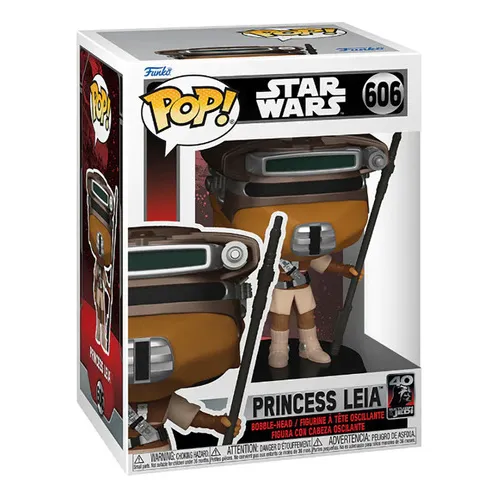 Figura De Accion Princess Leia 606 Star Wars Funko Pop
