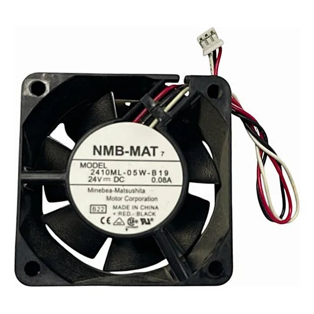 Fan Cooler Ventilador 6x6x2,5cm 3 Pines 24v 0.08a Nmb 2410ml