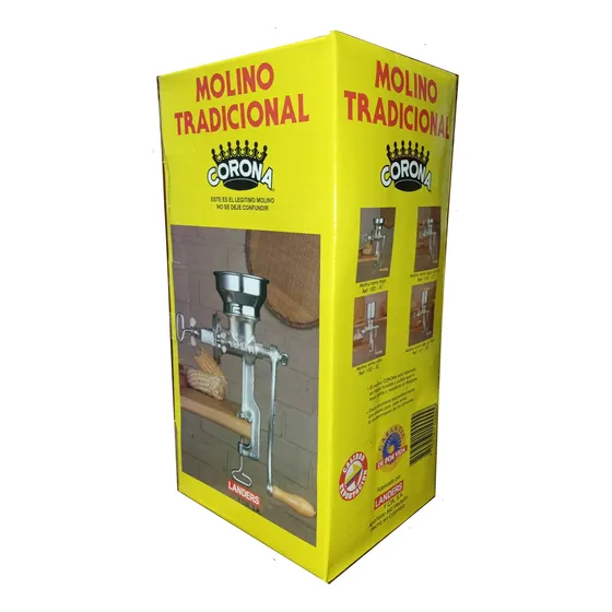 Molino Corona Colombiano Original Para Granos (trab Pesado)
