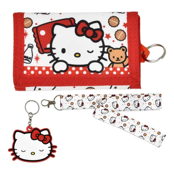 Monedero Y Llavero De Hello Kitty 