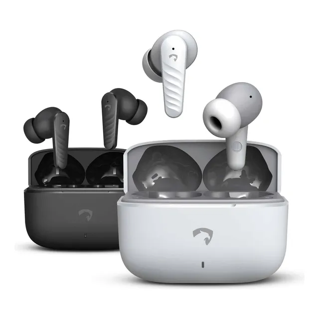 Fones Bluetooth 5.3 Anc Enc C/ +6 Horas Reprodução Contínua