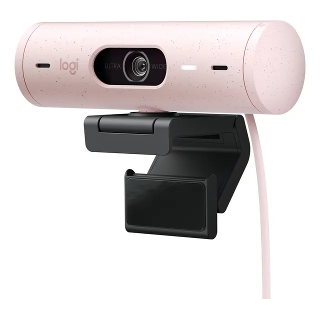 Logitech Brio 500 Full Hd Webcam Rosada Color Rosa