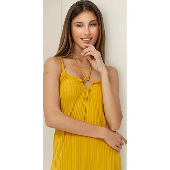 Vestido Maxi Morley Suelto Bretel Mochi Mujer