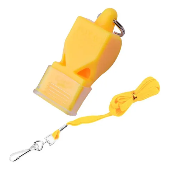 Silbato Pito Fox 40 Classic Cmg Con Cordón Y Protector