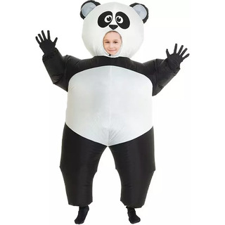 Disfraz Inflable Oso Panda Adulto, Disfraz Panda Halloween Disfraz Inflable Oso Panda Adulto, Disfraz Panda Halloween