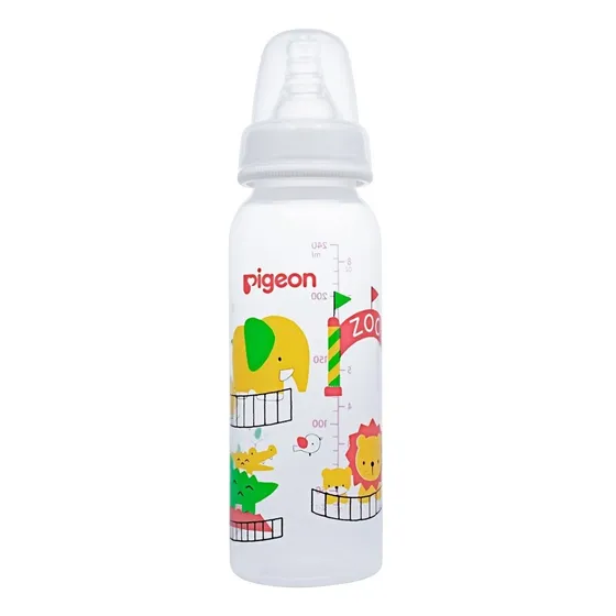 Biberón Peristáltico Bpa Free Boca Standard Pigeon 240ml Dec