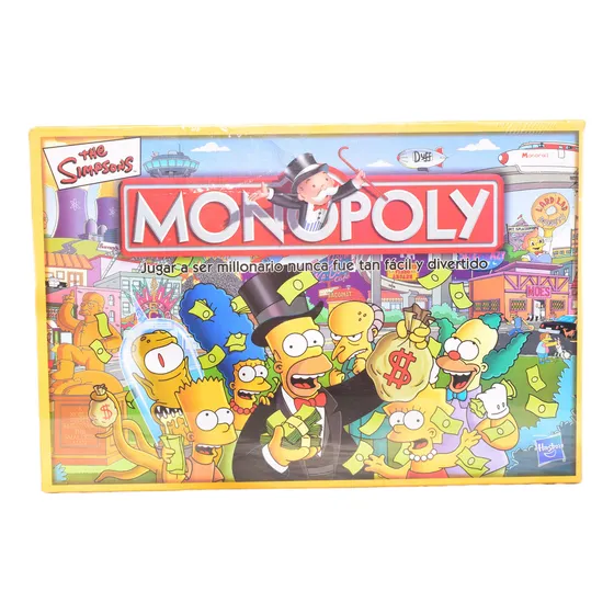 Juego De Mesa Monopoly Simpsons Hasbro Toyco Original