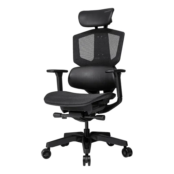 Cougar Silla Gamer Argo One, Hasta 150kg, Negro Material del tapizado Cuero sintético