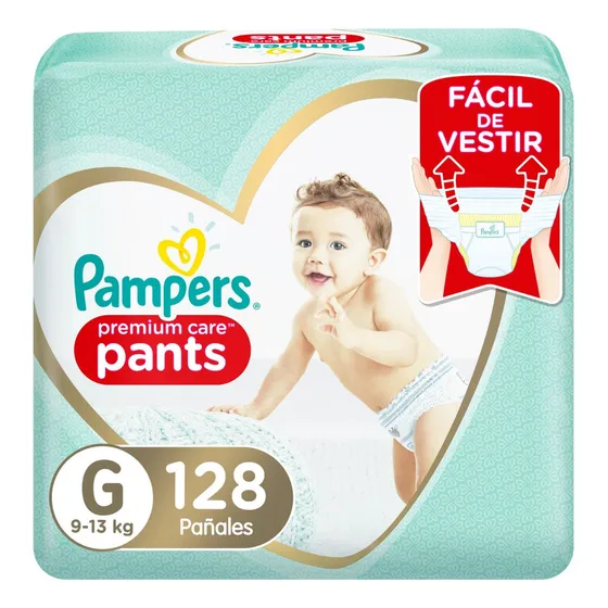 Pañales Pampers Pants G 128 Un Grande (g) Sin Género