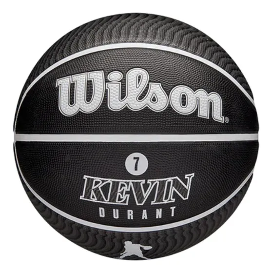 Balón de baloncesto Icon Wilson Kevin Durant, jugador de la NBA, color negro