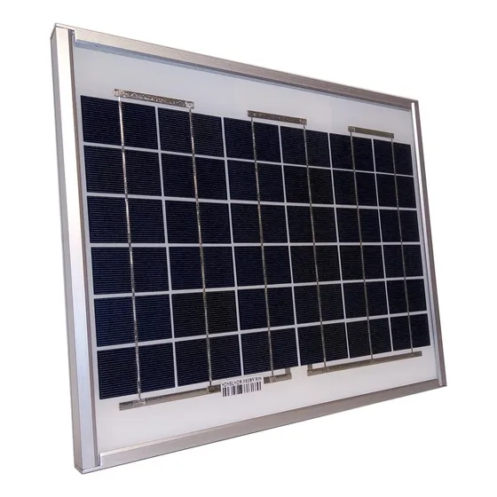 Panel Solar 10watts Solartec Para Cargar Baterías 12v Color Azul Acero Voltaje De Circuito Abierto 21.7v Voltaje Máximo Del Sistema 17.4v