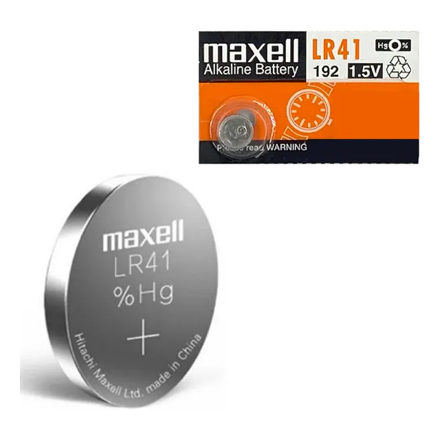 Pila Japon 1.5v Lr41 Maxell