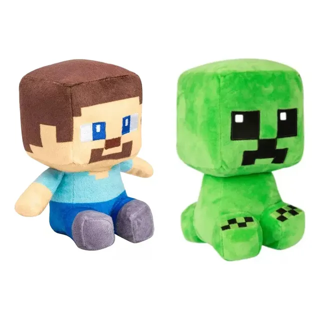 Wwa Nuevo Peluche Minecraft Steve Enderman Zombie A Escoger