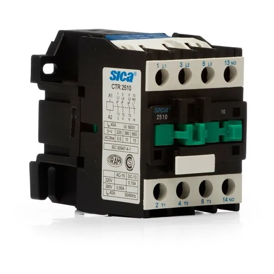 Contactor Tripolar 25a 1na 220v Sica 