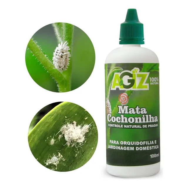 Mata Cochonilha 100% Natural Líquido Concentrado Rende 20l