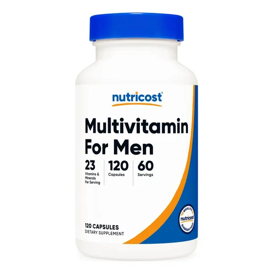 Multivitamínico Nutricost Para Hombres 120 Cápsulas - Vitami