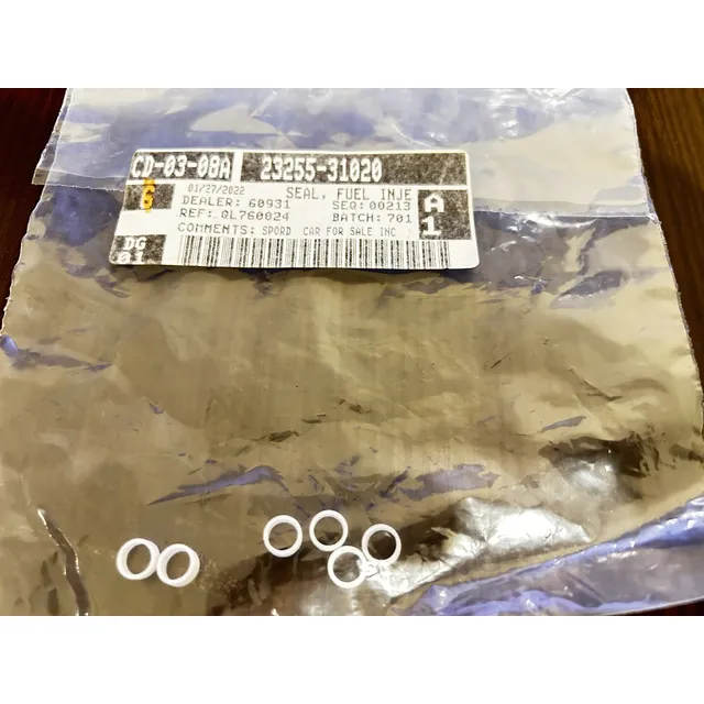 Toyota Tacoma, 23255-31020 Fuel Injector Seal