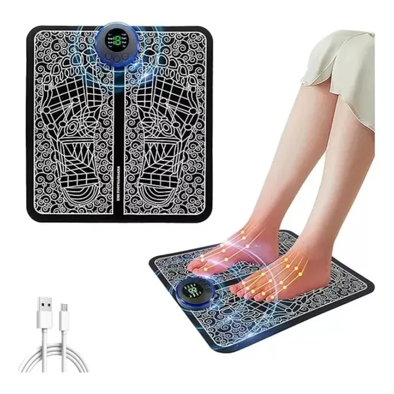 Masajeador De Pies Alfombra Electro Estimulador Muscular Ems