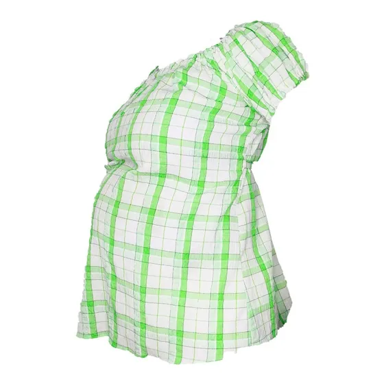 Blusa Camisa Materna Victoria Corta Talla Única