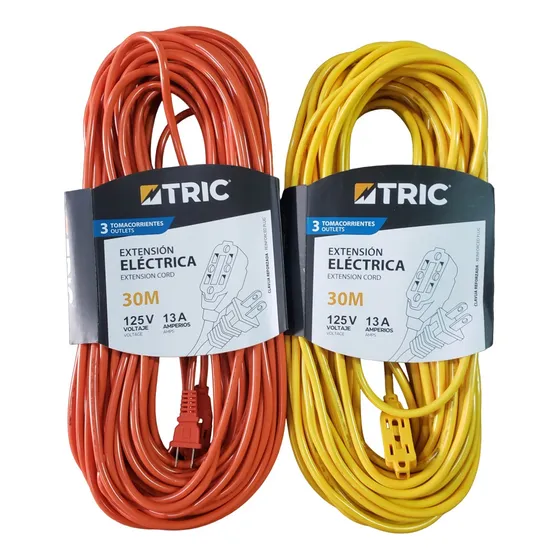 Extension Electrica 30 Metros Marca Tric