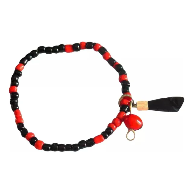 3 Pulseras De Azabache Mano Peonia Para Mal De Ojo De Bebés