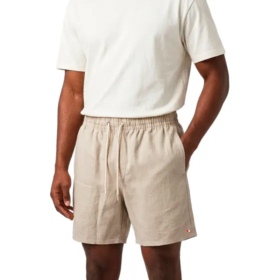 Shorts Linho Masculino Sandrini Casual Verão Confortável