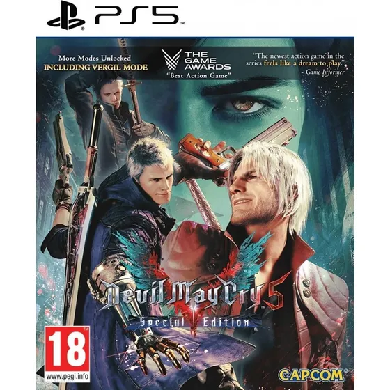 Jogo Devil May Cry 5 Special Edition Ps5 Midia Fisica