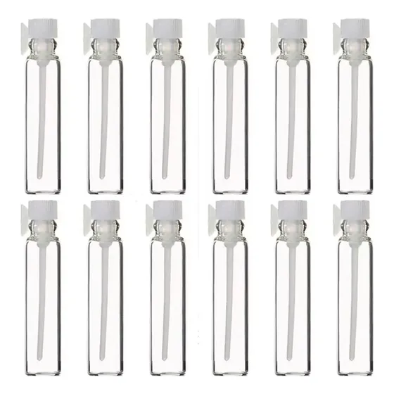 Muestra De Perfume De 100 Frascos De Vidrio De 1 Ml