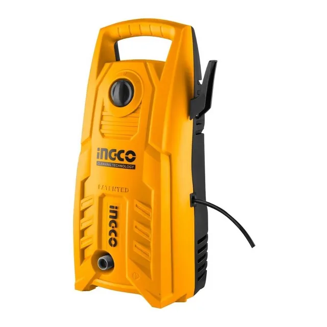 Hidrolavadora eléctrica Ingco HPWR14008 naranja de 1400W con 130bar de presión máxima 220V - 240V - 50Hz/60Hz