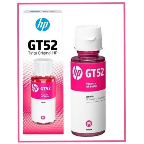 Tinta Hp Gt 52 Magenta 70 Ml Original 1 Unidad