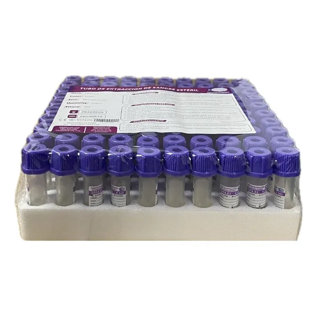 Minicollect Lila 0,5ml Tubo 8x45mm, Bandeja X 100 Unds