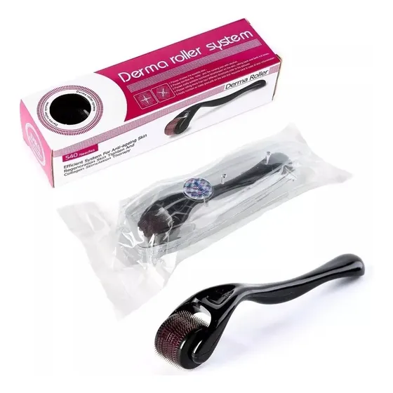 Dermaroller 0.5mm 540 Agujas Titanio Facial Y Cuerpo